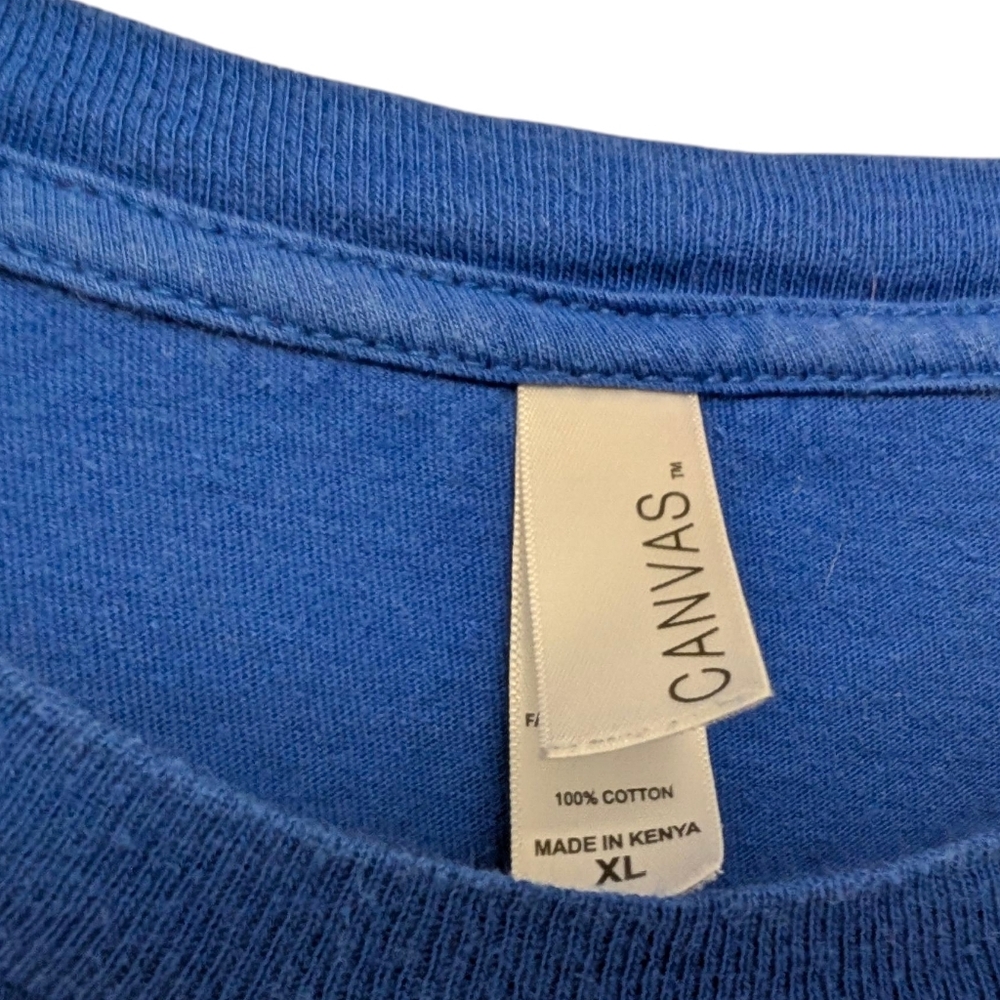 PICKLEBALL Royal Blue Short Sleeve Selkirk Graphic Tee Cotton XL - Picture 4 of 7